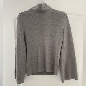 Lululemon Cashmere Blend Wide Sleeve Mock Neck Sweater